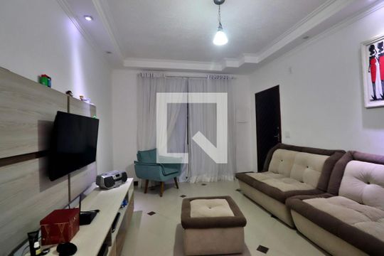 Sala de casa à venda com 3 quartos, 289m² em Jardim Santo Alberto, Santo André