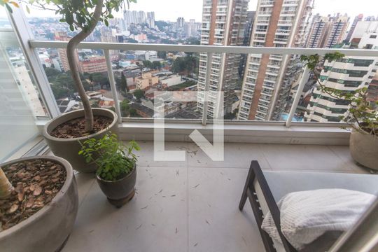 Varanda de apartamento à venda com 3 quartos, 168m² em Centro, São Bernardo do Campo