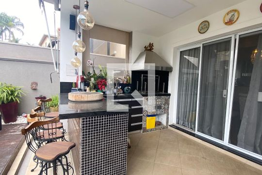 Churrasqueira de casa de condomínio à venda com 5 quartos, 361m² em Alphaville, Santana de Parnaíba