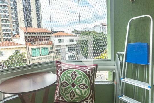 Varanda de apartamento à venda com 3 quartos, 101m² em Anchieta, São Bernardo do Campo