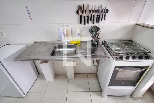 Cozinha de apartamento à venda com 1 quarto, 28m² em Cambuci, São Paulo