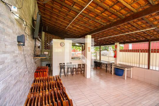 Área comum - Churrasqueira de apartamento para alugar com 1 quarto, 40m² em Pitangueiras, Rio de Janeiro