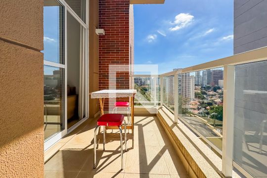 Varanda de kitnet/studio para alugar com 1 quarto, 30m² em Vila Mariana, São Paulo