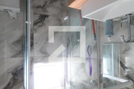 Banheiro de apartamento à venda com 2 quartos, 47m² em Jardim Belém, São Paulo