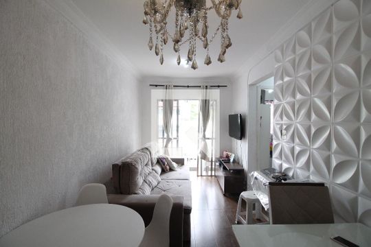 Sala   de apartamento à venda com 2 quartos, 47m² em Jardim Belém, São Paulo