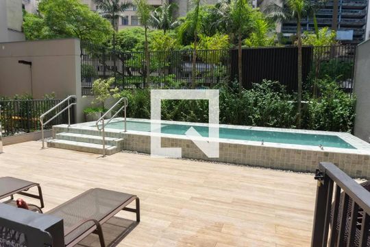 Área comum - Piscina de apartamento à venda com 1 quarto, 28m² em Bela Vista, São Paulo