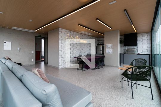 Espaço gourmet de kitnet/studio à venda com 1 quarto, 31m² em Vila Mariana, São Paulo