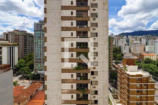Vista do Quarto 3 Suíte de apartamento à venda com 3 quartos, 85m² em Funcionários, Belo Horizonte