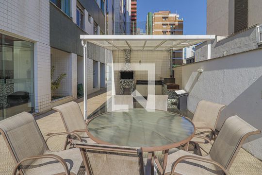 Área comum - Espaço Gourmet de apartamento à venda com 3 quartos, 85m² em Funcionários, Belo Horizonte