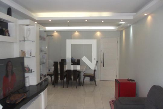 Sala  de apartamento à venda com 4 quartos, 126m² em Freguesia (jacarepaguá), Rio de Janeiro