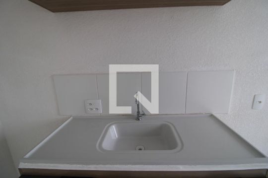 Pia da cozinha de apartamento para alugar com 2 quartos, 42m² em Usina Piratininga, São Paulo