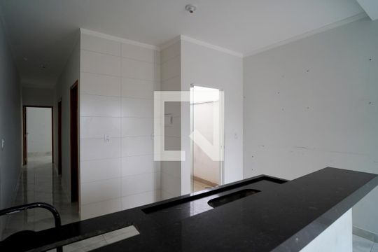 Cozinha de casa para alugar com 2 quartos, 70m² em  Jardim Residencial Villagio Ipanema I, Sorocaba