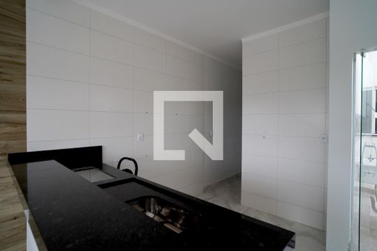 Cozinha de casa para alugar com 2 quartos, 70m² em  Jardim Residencial Villagio Ipanema I, Sorocaba