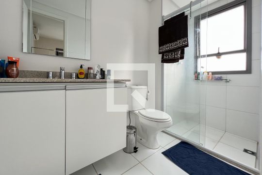 Banheiro do Quarto 2 de apartamento à venda com 2 quartos, 74m² em Barra Funda, São Paulo