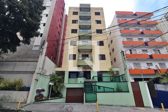 Fachada de apartamento à venda com 3 quartos, 80m² em Jardim, Santo André