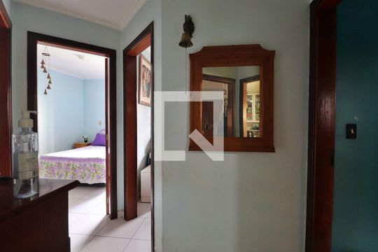 Corredor de apartamento à venda com 3 quartos, 80m² em Jardim, Santo André