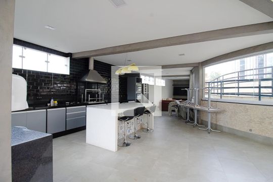 Área comum - Churrasqueira de apartamento à venda com 3 quartos, 110m² em Vila Suzana, São Paulo