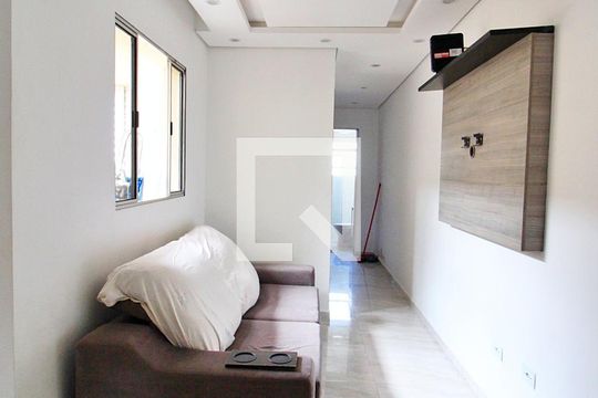 Sala de apartamento à venda com 2 quartos, 50m² em Parque João Ramalho, Santo André