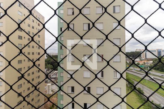 Vista da Sala de apartamento à venda com 2 quartos, 52m² em Parque Fongaro, São Paulo