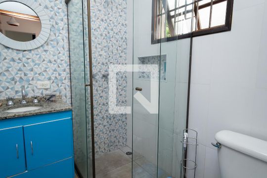 Banheiro - Suíte de casa à venda com 3 quartos, 155m² em Nova Petrópolis, São Bernardo do Campo