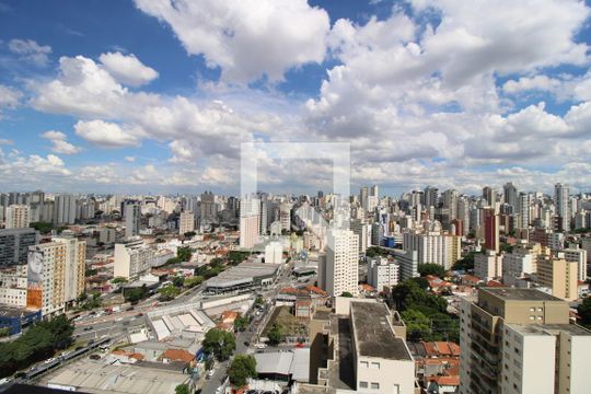 Vista do terraço de kitnet/studio à venda com 1 quarto, 51m² em Barra Funda, São Paulo