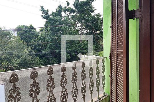 Varanda do Quarto 2 - Suíte de casa à venda com 2 quartos, 300m² em Parque Capuava, Santo André