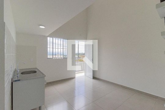 Sala / Cozinha de kitnet/studio para alugar com 1 quarto, 31m² em Jardim Rodolfo, São José dos Campos