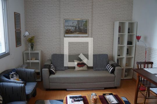 Sala de apartamento para alugar com 1 quarto, 67m² em Batel, Curitiba