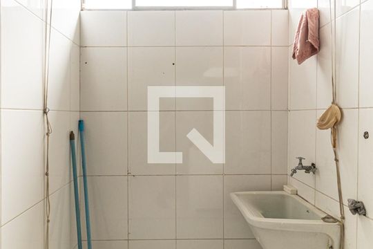 Área de Serviço de apartamento à venda com 2 quartos, 60m² em Santa Efigênia, São Paulo