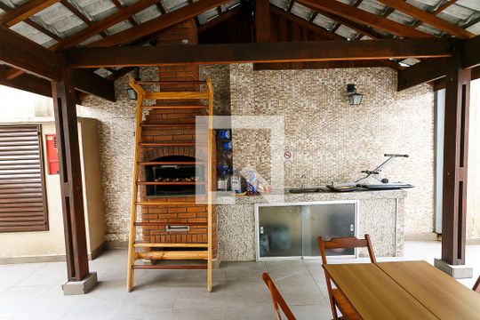 Área comum - Churrasqueira de apartamento para alugar com 2 quartos, 50m² em Jardim Ampliação, São Paulo