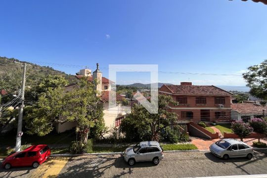 Vista para o Guaiba da Suíte de casa de condomínio à venda com 4 quartos, 300m² em Espírito Santo, Porto Alegre