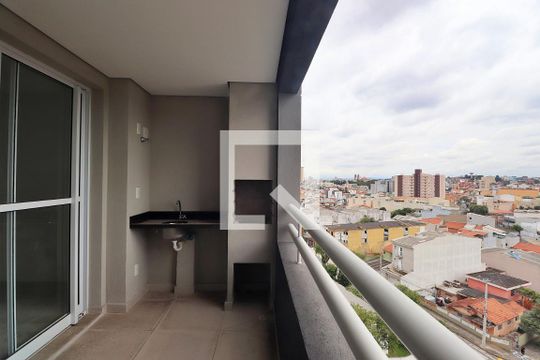 Varanda de apartamento para alugar com 2 quartos, 65m² em Vila Curuca, Santo André