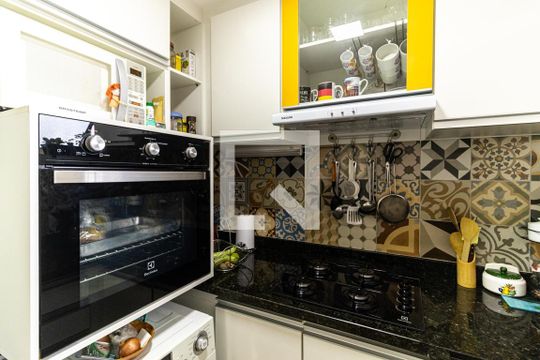 Cozinha - Fornos de kitnet/studio para alugar com 1 quarto, 36m² em Santa Cecília, São Paulo