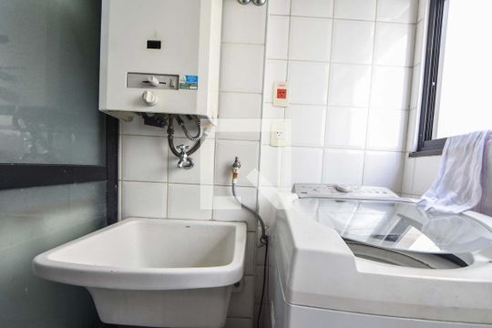 Lavanderia  de apartamento à venda com 2 quartos, 59m² em Cidade Monções, São Paulo