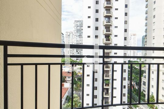 Varanda  de apartamento à venda com 2 quartos, 59m² em Cidade Monções, São Paulo