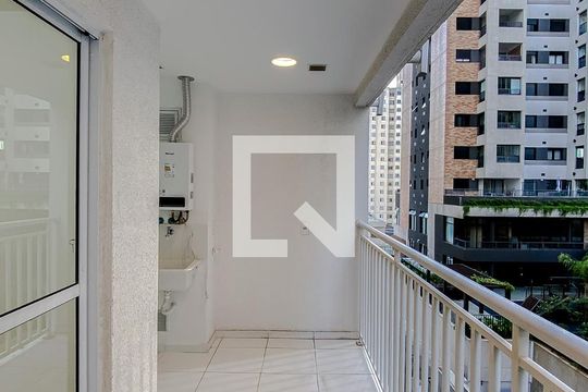 Varanda da Sala de apartamento à venda com 2 quartos, 44m² em Brás, São Paulo