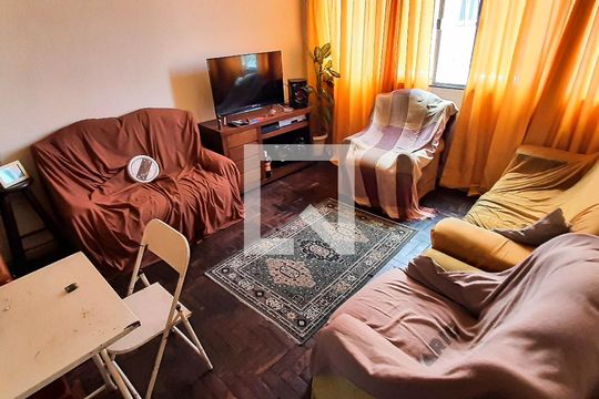Sala de apartamento à venda com 3 quartos, 76m² em Fonseca, Niterói