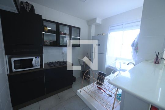 Cozinha de apartamento à venda com 2 quartos, 39m² em Residencial Itamaracá, Goiânia