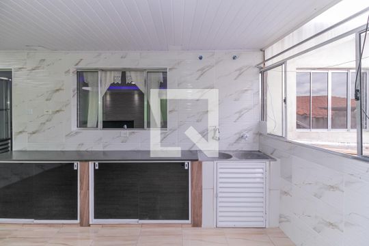 Área de Serviço de casa para alugar com 1 quarto, 62m² em Vila Sapopemba, São Paulo