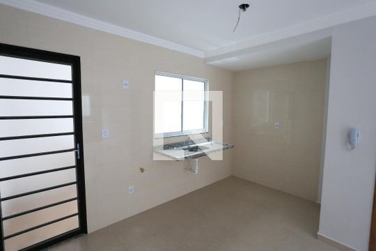 Cozinha de casa de condomínio à venda com 2 quartos, 64m² em Jardim Nordeste, São Paulo