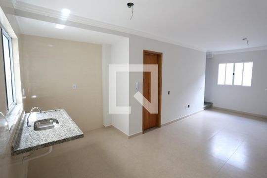Cozinha de casa de condomínio à venda com 2 quartos, 64m² em Jardim Nordeste, São Paulo