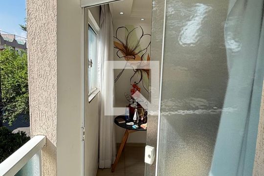 Sala Varanda de apartamento à venda com 3 quartos, 180m² em Vila Metalúrgica, Santo André