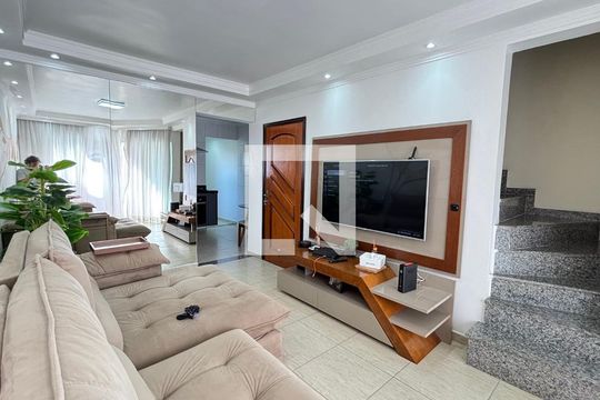Sala de apartamento à venda com 3 quartos, 180m² em Vila Metalúrgica, Santo André