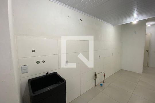 Cozinha e Área de Serviço de apartamento à venda com 2 quartos, 56m² em Rondônia, Novo Hamburgo