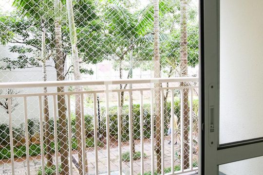 Varanda da Sala de apartamento para alugar com 2 quartos, 64m² em Jardim, Santo André