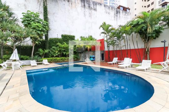 Área comum - Piscina de apartamento à venda com 2 quartos, 105m² em Vila Andrade, São Paulo