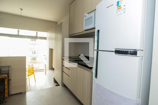 Cozinha de kitnet/studio para alugar com 1 quarto, 30m² em Perdizes, São Paulo