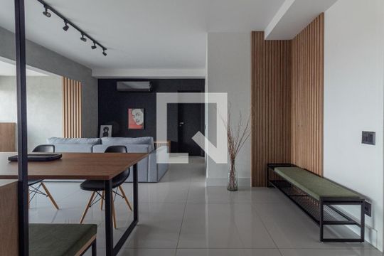Sala de apartamento à venda com 1 quarto, 73m² em Cerqueira César, São Paulo