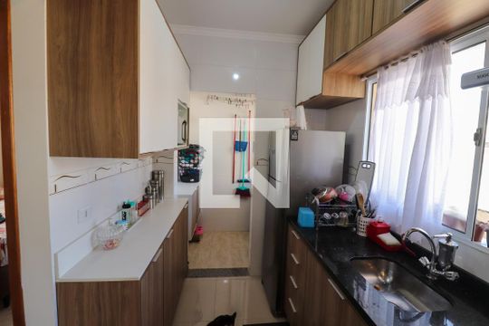 Cozinha de apartamento à venda com 2 quartos, 38m² em Penha de França, São Paulo