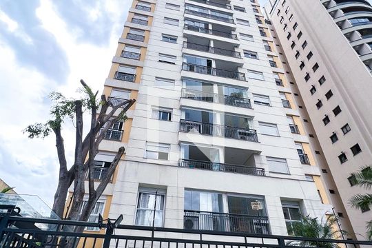 Fachada de apartamento para alugar com 2 quartos, 74m² em Vila Olímpia, São Paulo